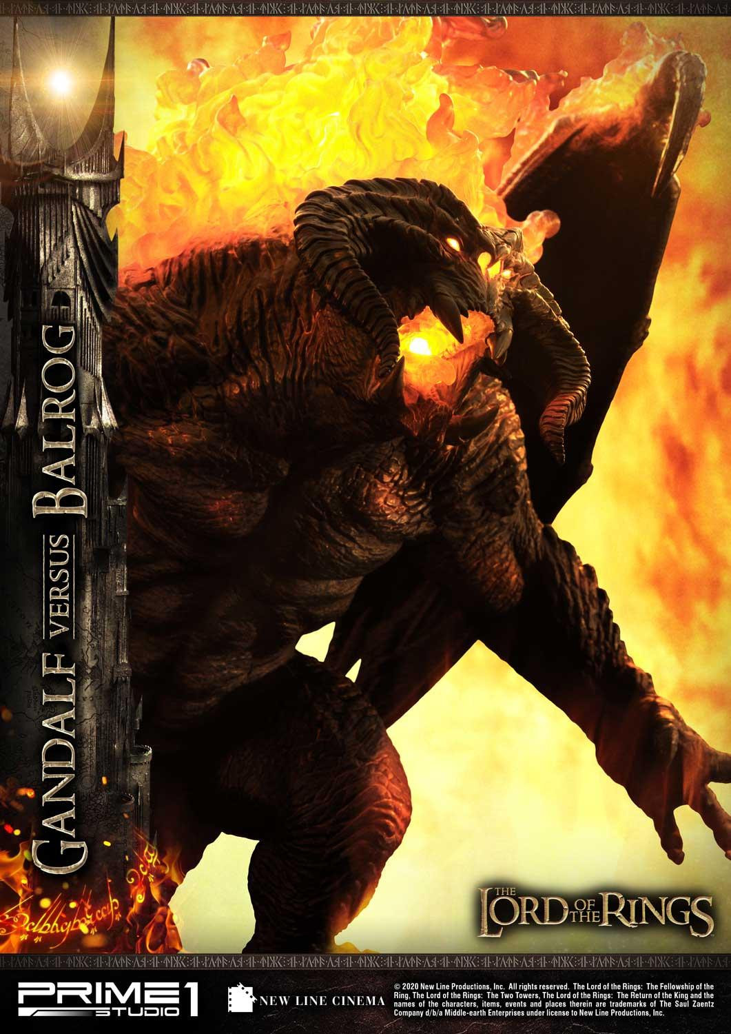 The Lord of the Rings (Film) Gandalf Versus Balrog